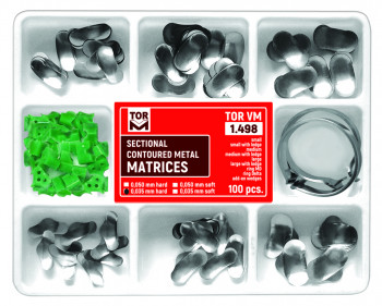 Univerzálna súprava sekčných konturovaných matríc 1.498 (100 ks) Novinka už čoskoro - TOR VM