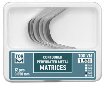 Perforované kontúrované matrice veľké s výstupkom 1.531(4) (12ks) - TOR VM