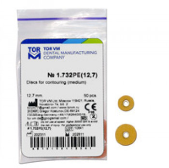 Leštiace disky na kontúrovanie (stredné) 1.732PE (50 ks). - TOR VM