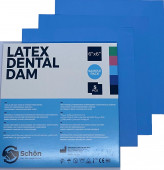 Latexová blana – hodvábne modrá - STOMATOLOGICKÁ BLÁNA | Sofikar